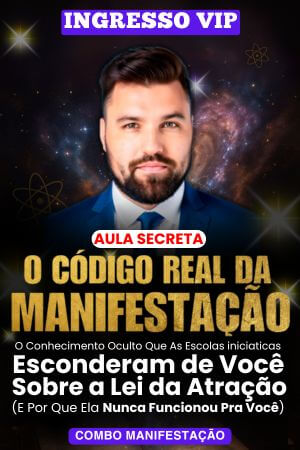 INGRESSO VIP: O CODIGO REAL DA MANIFESTAÇÃO