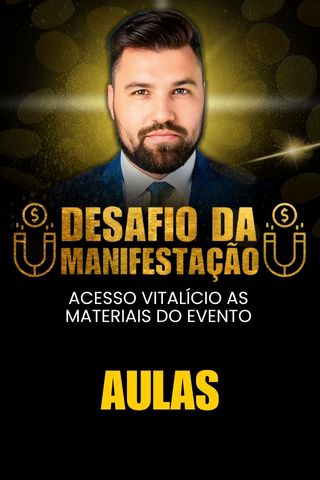 Materias Desafio da Manifestação + Acesso Vitalicio 2